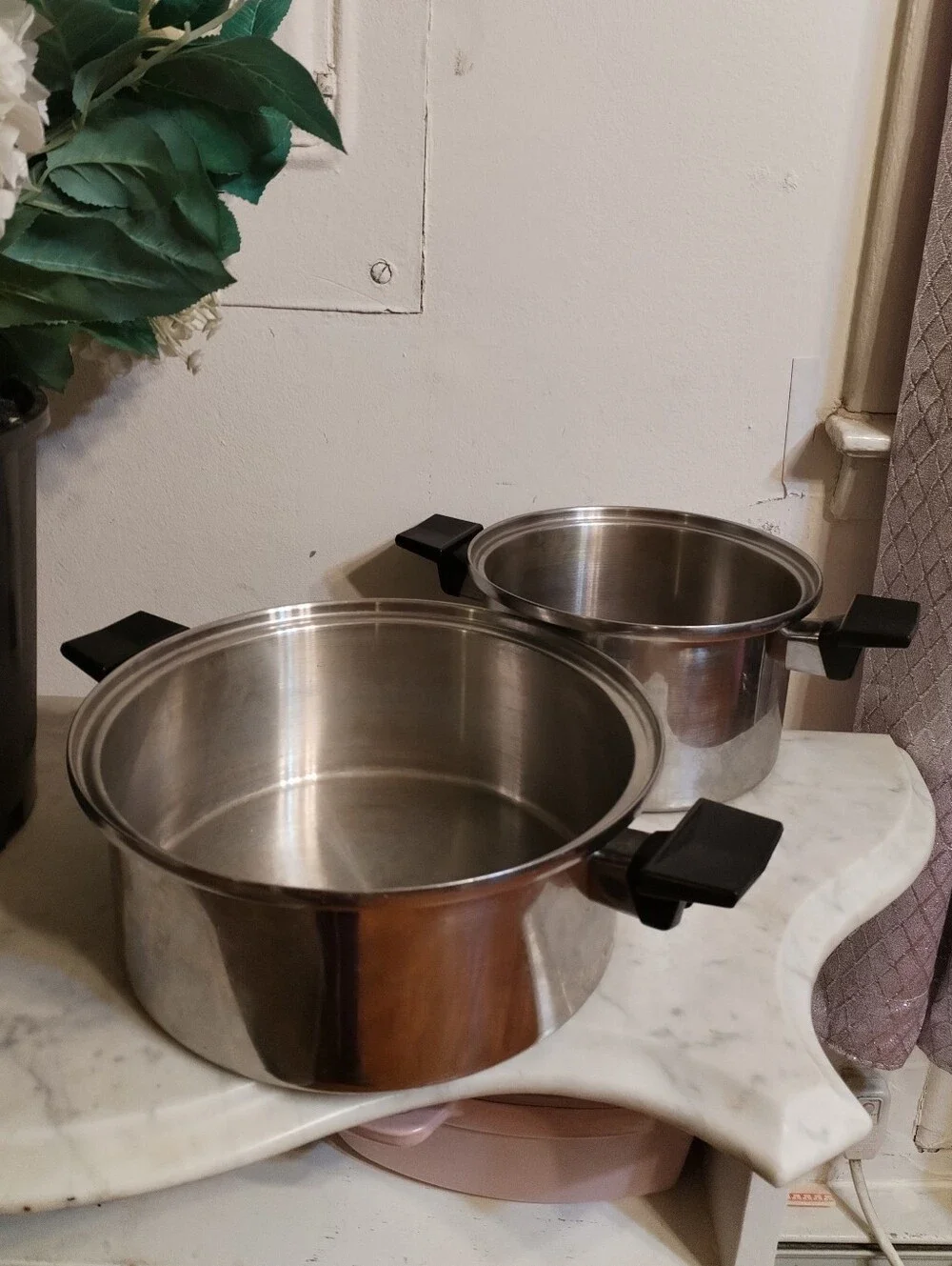 Vintage Royal Prestige 7-Ply Stainless Steel Titanium Silver Alloy Copper Cookwa